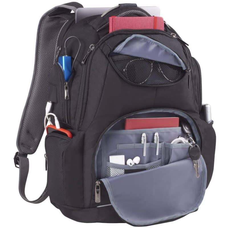 Custom Wenger Odyssey TSA Recycled 17'' Computer Backpack - 3