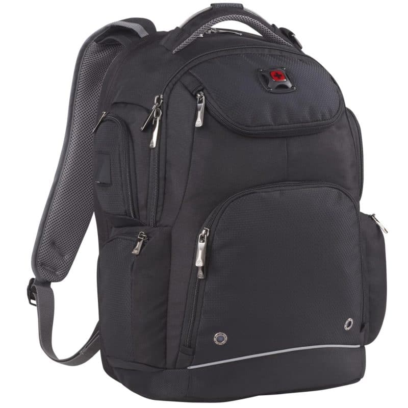 Custom Wenger Odyssey TSA Recycled 17'' Computer Backpack - 4