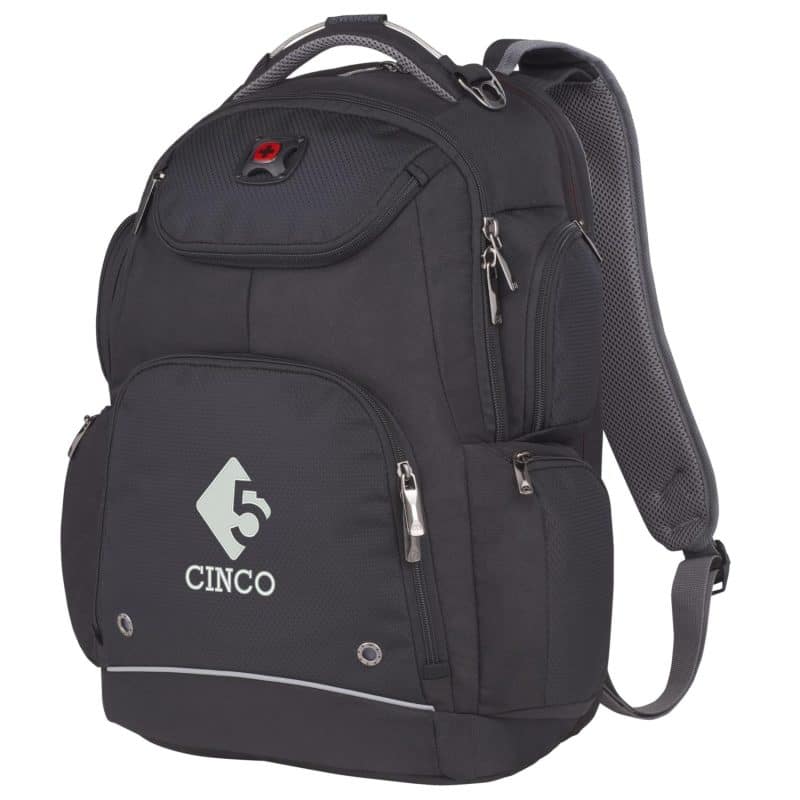 Custom Wenger Odyssey TSA Recycled 17'' Computer Backpack