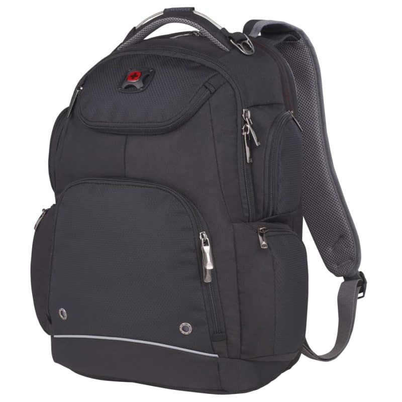 Custom Wenger Odyssey TSA Recycled 17'' Computer Backpack - 2