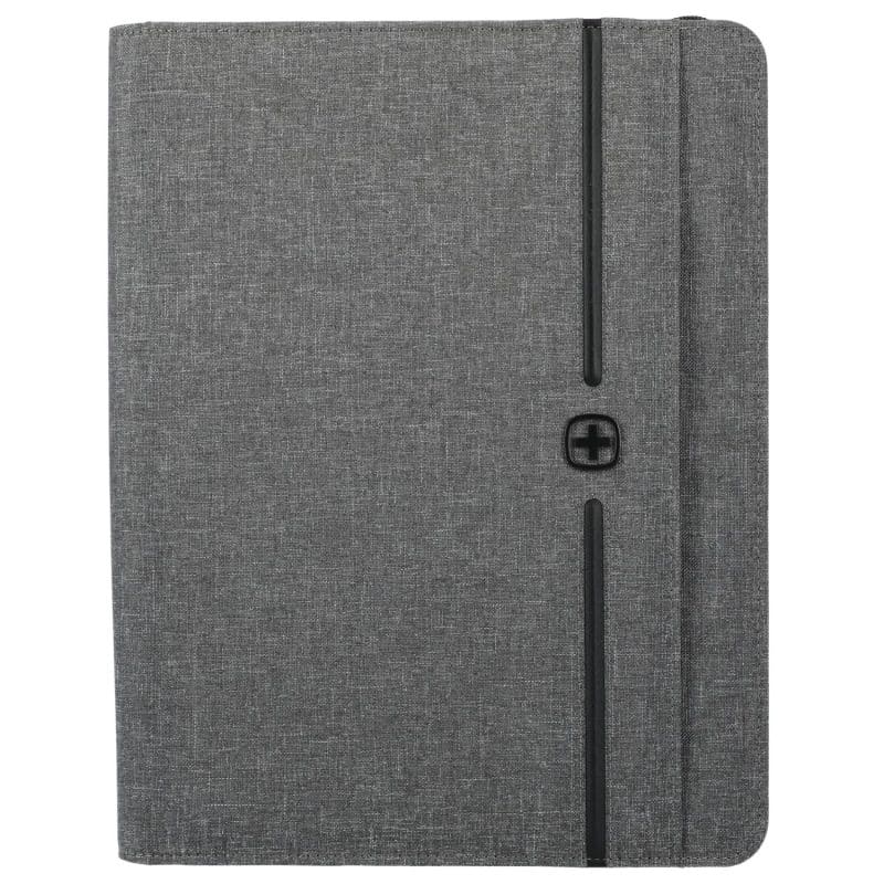 Custom Wenger rPET Zippered Padfolio - 1
