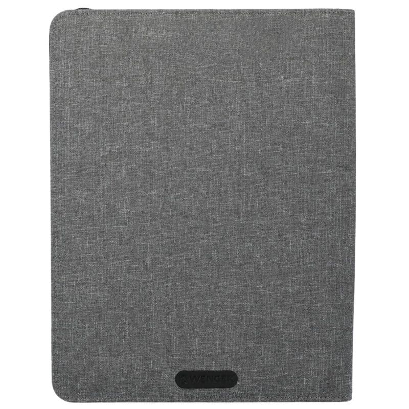 Custom Wenger rPET Zippered Padfolio - 3