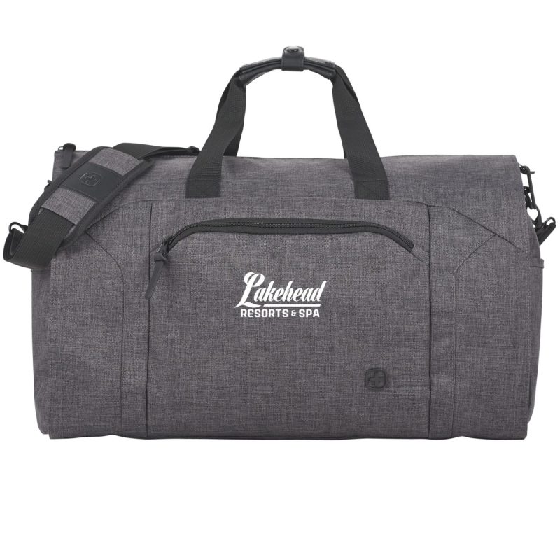 Custom Wenger rPET Garment Duffle Bag